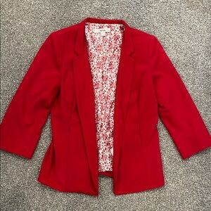 Kensie Red Women's Blazer Size Small